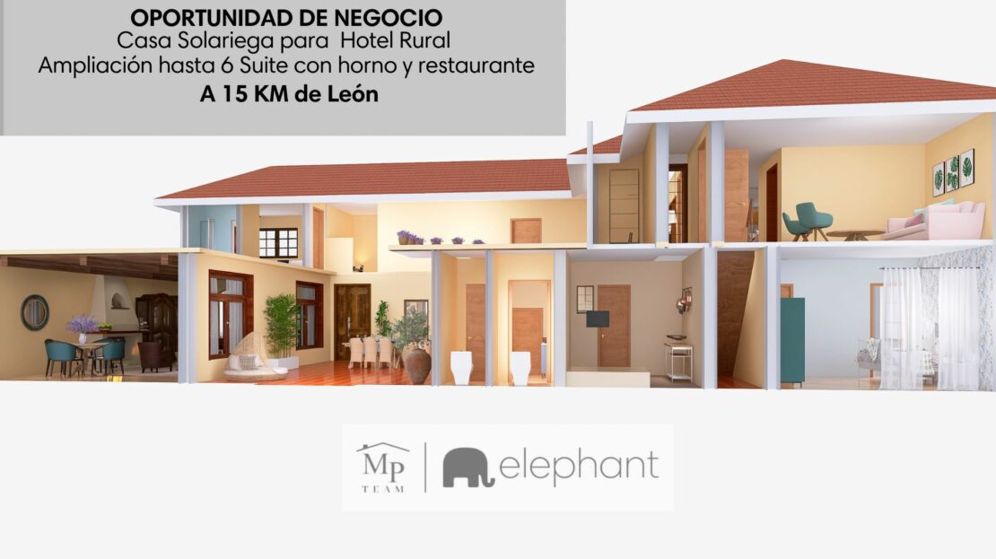 Casa Solariega del Siglo XVIII Restaurada en Venta en León