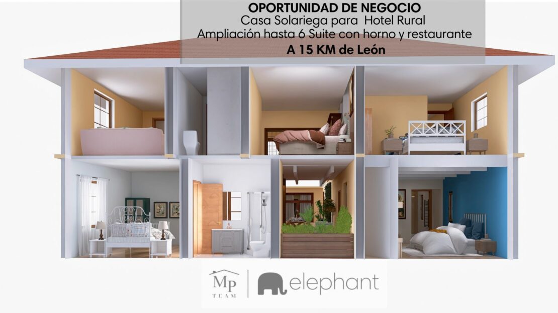 Casa Solariega del Siglo XVIII Restaurada en Venta en León