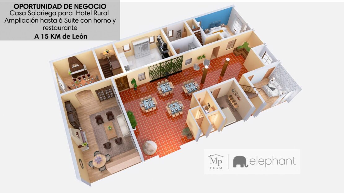 Casa Solariega del Siglo XVIII Restaurada en Venta en León
